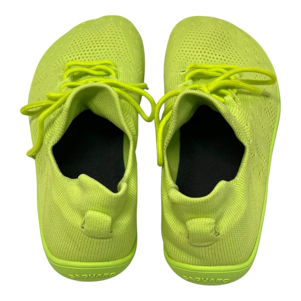 Saguaro Agile 2 Fluorescent Green Barefoot Knit Athletic Shoe Unisex Women 10.5 - Picture 9 of 16